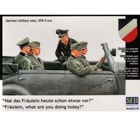 Master Box MAS3570 1:35 German WWII staff car passengers