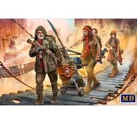 Master Box MB24078 - 1:24 The Last Bridge. Post Apocalyptic Series. - New
