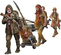 Master Box MB24078 - 3 Piece Set of the Last War Human Postwar Series, 3 Pieces Vadem Nadezhda Sprinter, Plural Model