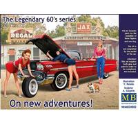 Master Box MB24082 - 1:24 The Legendary 60's Series. On New Adventures - New