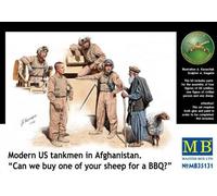 Master Box MB35131 - 1/35 Modern U.S. Tankmen In Afghanistan - New