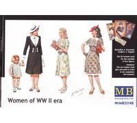 Masterbox 1:35 Scale Women of WWII Era Figure