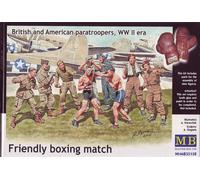 Master Box MB35150 - 1/35 Friendly Boxing Match Brit. + Amer. Paratro - New