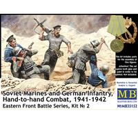Master Box MB35152 - 1/35 Soviet Marines And German Infantry, Handt - New