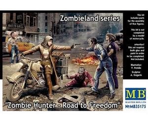 Master Box MB35175 - 1/35 Zombie Hunter - Road To Freedom. Zombieland - New