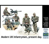 Masterbox 1:35 Scale Modern UK Infantrymen, present day Figure,