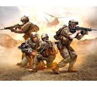 Masterbox 1/35 No Soldier left behind - MWD Down - 35181