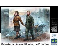 Masterbox 1:35 Scale Volkssturm. Ammunition to the Frontline Figure