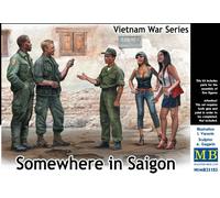 Master Box MB35185 - 1/35 Somewhere In Saigon, Vietnam War Series - New