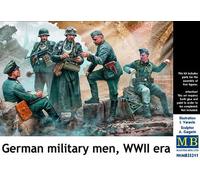 Masterbox 1:35 - German Military Men, WWII era