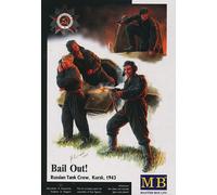 Master Box MB3532 - 1/35 Bail Out Russian Tank Crew Kursk 1943 - New
