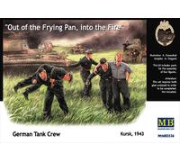 Masterbox 1:35 Scale German Tankmen, Kursk 1943" Figure