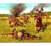 Masterbox 1:35 Scale Scotland The Brave Assembly Parts, 1.27 x 1.27 x 3.81 cm