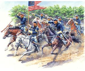 Master Box Mb3550 - 1/35 8Th Pennsylv. Cavalry,Battle O.Chancello - New