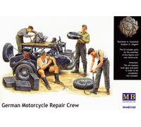 Master Box Mb3560 - 1/35 German Motorcycle Repair Team - New