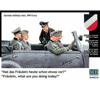 Master Box MB3570 - 1/35 German WWII Staff Car Passengers - New