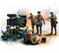 Masterbox 1:35 Scale Accident, Soviet and German Military Summer 1941 Assembly Parts