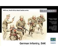 Master Box Mb3593 - 1/35 German (Wwii) Infantry, Dak Wwii, North Africa - New