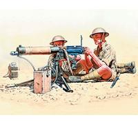 Masterbox 1:35 Scale Vickers Machine Gun Team Assembly Parts