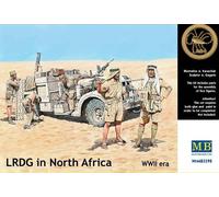 Masterbox 1:35 Scale LRDG in North Africa, WWII Era Assembly Parts