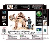 Master Box Modern US TANKMEN in Afghanistan. 5 Figures 1/35 35131