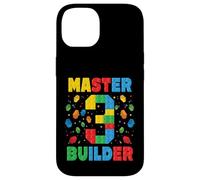 Master Builder Age 3rd Birthday Squad Block Building Case for iPhone 14