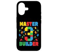 Master Builder Age 3rd Birthday Squad Block Building Case for iPhone 17