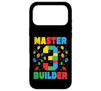 Master Builder Age 3rd Birthday Squad Block Building Case for iPhone 17 Pro Max