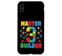 Master Builder Age 3rd Birthday Squad Block Building Case for iPhone XS Max