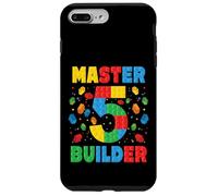 Master Builder Age 5th Birthday Squad Block Building Case for iPhone 7 Plus/8 Plus
