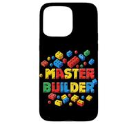 Master Builder, Block Building For A Brick Builder Case for iPhone 15 Pro Max