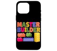 Master Builder, Block Building For A Brick Builder Case for iPhone 16 Pro Max