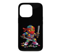 Master Builder Ninja Building Blocks Brick Builders Boys Kid Case for iPhone 13 Pro