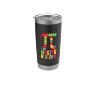 Master Builder Pi Symbol Pi Bricks Pi Blocks Brick Builder Stainless Steel Insulated Tumbler