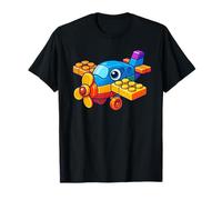 Master Builder Plane Brick Toy Builders Blocks Toys Kids Boy T-Shirt