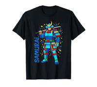 Master Builder Samurai Warrior Toy Brick Building Blocks T-Shirt