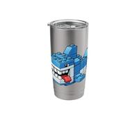 Master Builder Shark Building Bricks Ocean Stainless Steel Insulated Tumbler