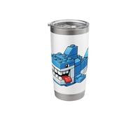 Master Builder Shark Building Bricks Ocean Stainless Steel Insulated Tumbler
