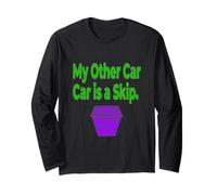 Master Builder Skip Car Humour for Builders Long Sleeve T-Shirt