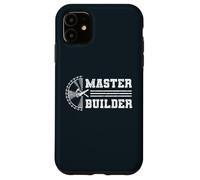 Master Builder Wood Crafting Woodworker Handyman Carpenter Case for iPhone 11
