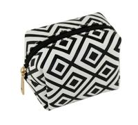 Master Cables Claritude Travel Essentials Kit - Unisex-Adult Travel Kit - White Geometric Cosmetic Case