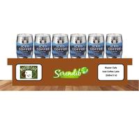 Master Café Iced Coffee In Cans, Full-Bodied Arabica & Robusta Coffee Bean Blend, Ready To Drink, Enjoy Cold Or Iced, Latte 240Ml (Pack Of 12)
