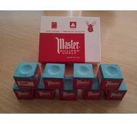 Master Chalk for Cue Tip - Snooker or Pool - GREEN Choose from 1 - 12 Pieces (6)