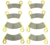 Master Chen Front Rear Brake Pads for Polaris Ranger XP 1000 2018 2019 2020 2021 2022 - Ranger Crew XP 1000 2019-2022 - Ranger 1000 Crew 1000 2020-2022 Brakes FA656 FA456 MC0499