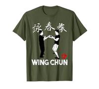 Master Chinese Mixed Martial Arts Wing Chun Training Mens T-Shirt