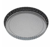 Kitchen Craft - Master Class Crusty Non-Stick Fluted Quiche Tin 30 cm - Black