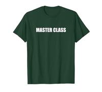 Master Class T-Shirt, Men, Dark Green, Medium