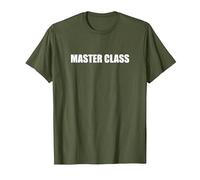 Master Class T-Shirt, Men, Olive Green, Medium