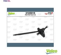 Clutch master cylinder Plastic for left-hand drive vehicles 2105915 VALEO