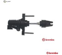 Clutch master cylinder Plastic C 83 025 BREMBO for TOYOTA COROLLA Saloon AURIS